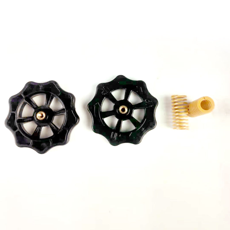 D12 - 230/300/400/500 M4 leveling nut, handwheel