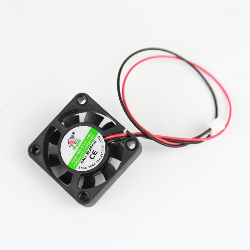 D9-head fan, 4010-24V, positive end 13cm