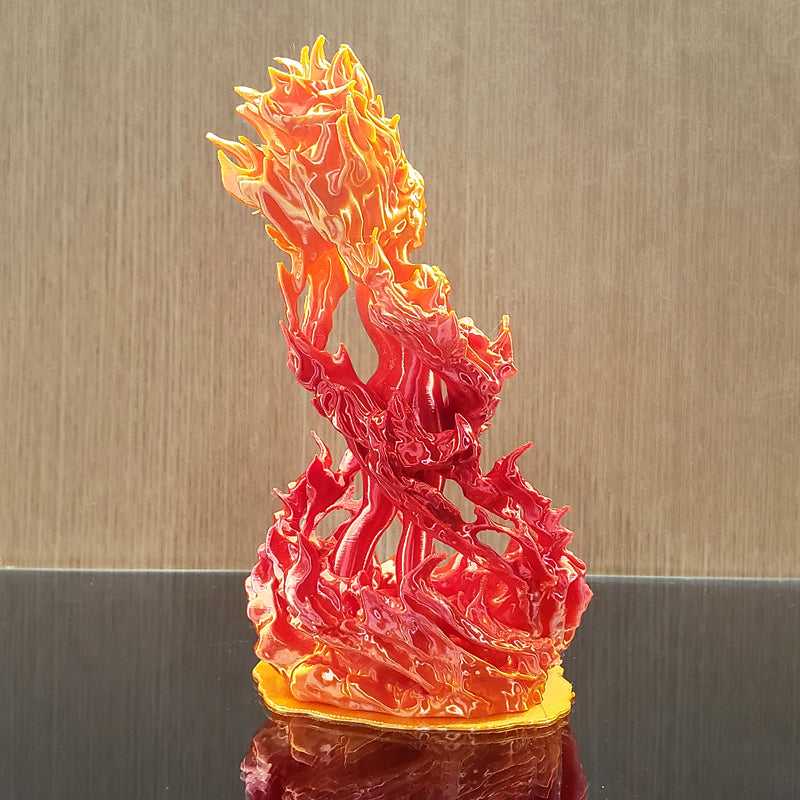 PLA Filament 1.75mm Silk Fire Color