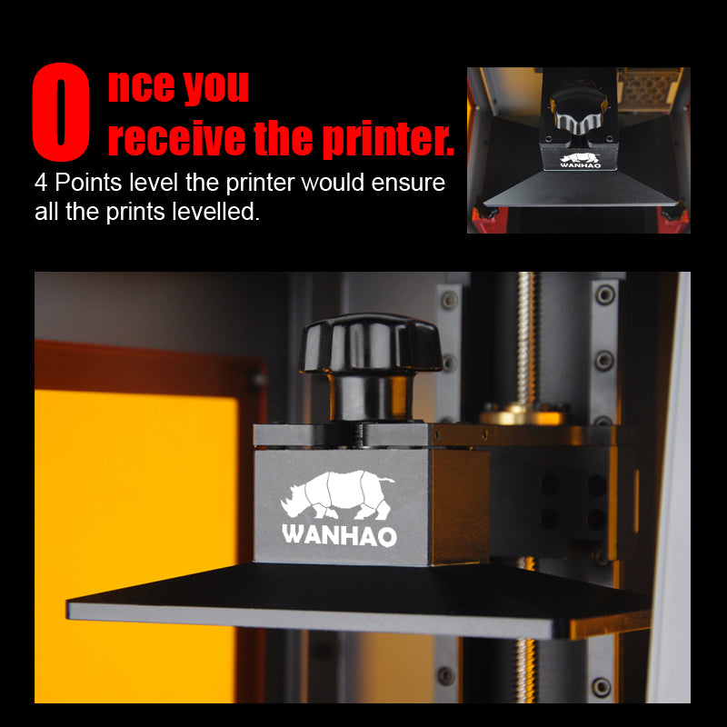 Wanhao NEW DLP 3D Printer GR1 GAOOSO REVOLUTION 1