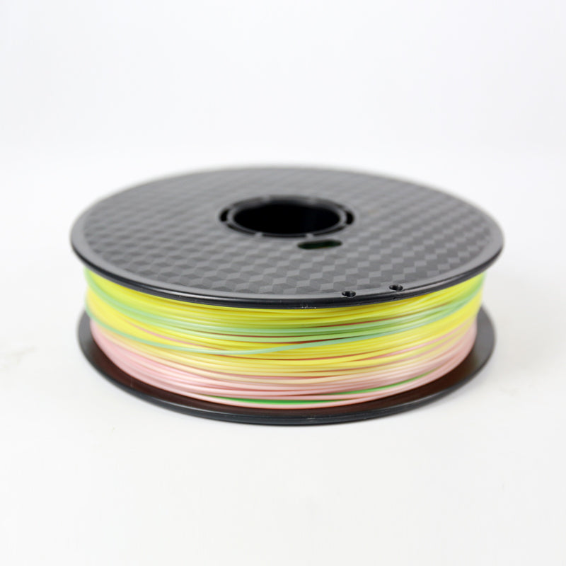 Rainbow Color Mixed color PLA fillaments Multiple Color 1.75mm