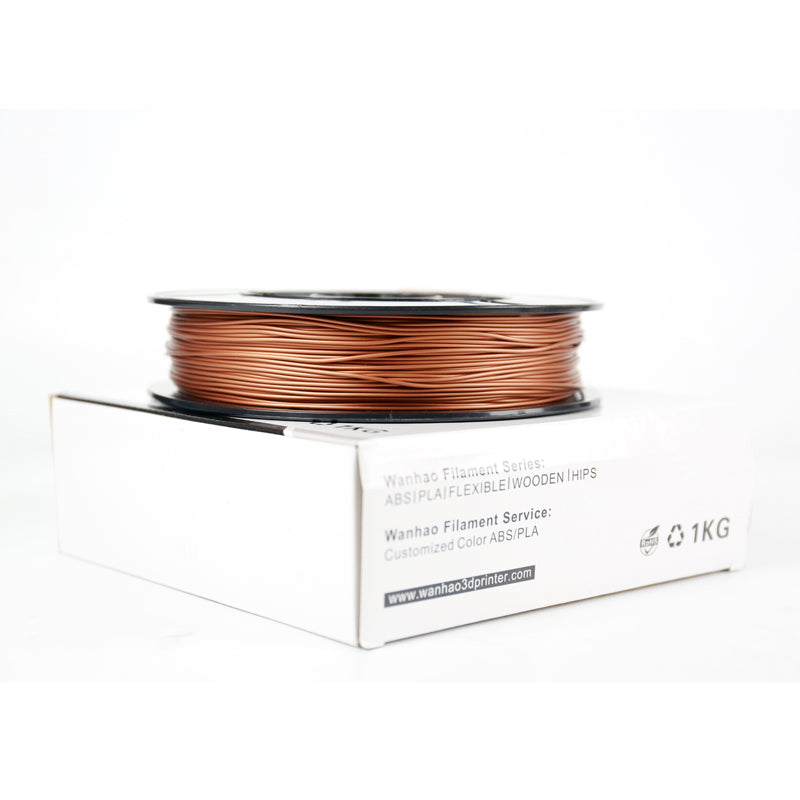 PLA Brass Fill filament Copper, Like Brass 1.75mm 0.5kg/roll