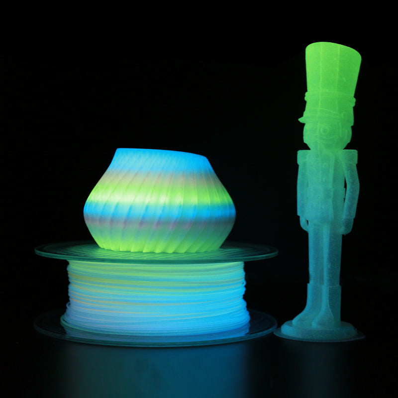 PLA Filament 1.75mm Luminous Rainbow