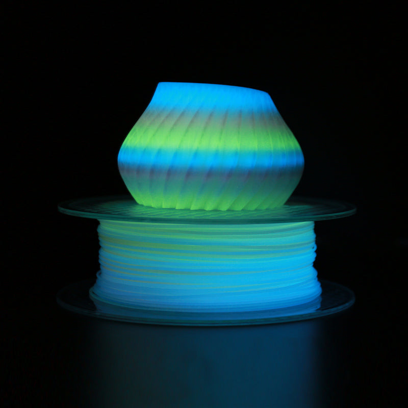 PLA Filament 1.75mm Luminous Rainbow