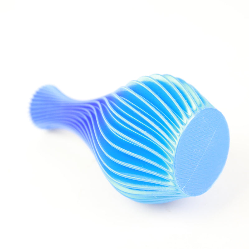 PLA Filament 1.75mm Silk Ice Blue Gardient