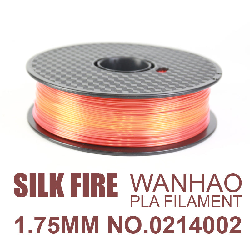 PLA Filament 1.75mm Silk Fire Color