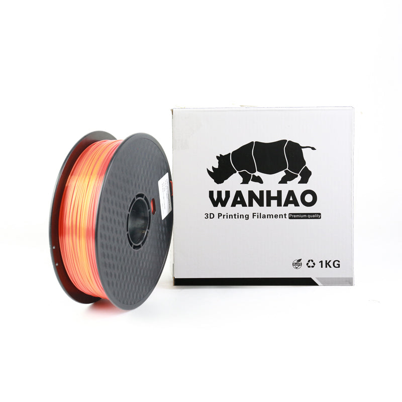 PLA Filament 1.75mm Silk Fire Color