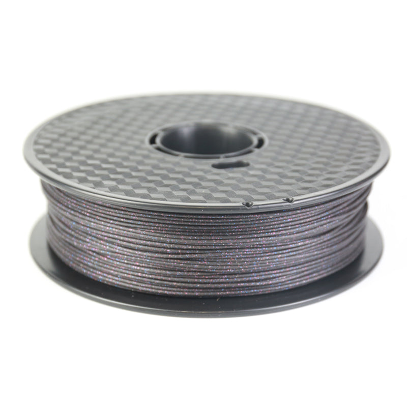 PLA Filament 1.75mm Galaxy glitter black