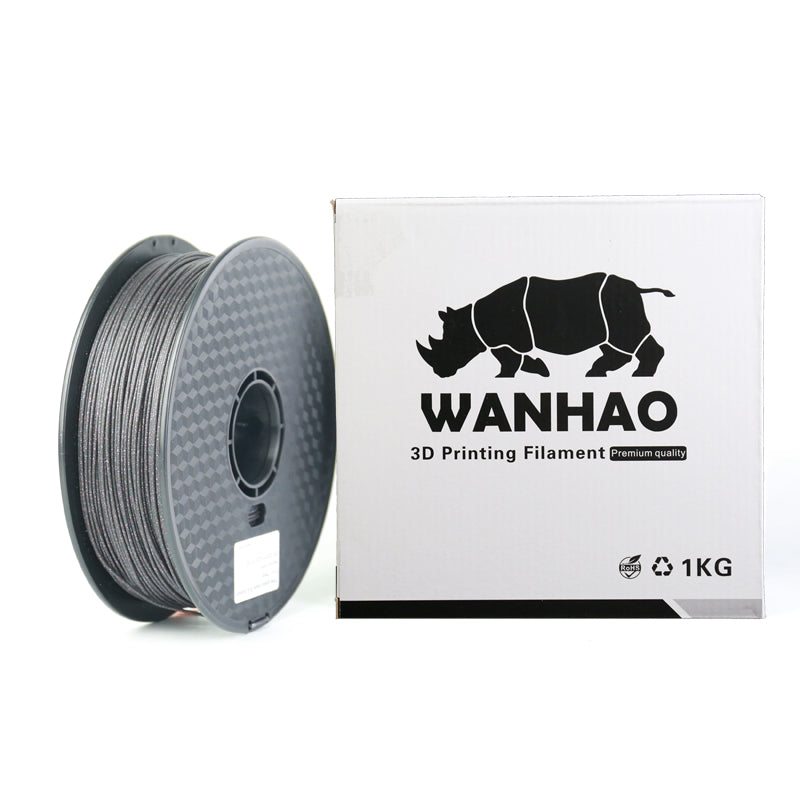 PLA Filament 1.75mm Galaxy glitter black