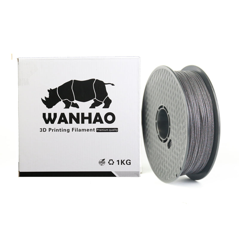 PLA Filament 1.75mm Galaxy glitter black