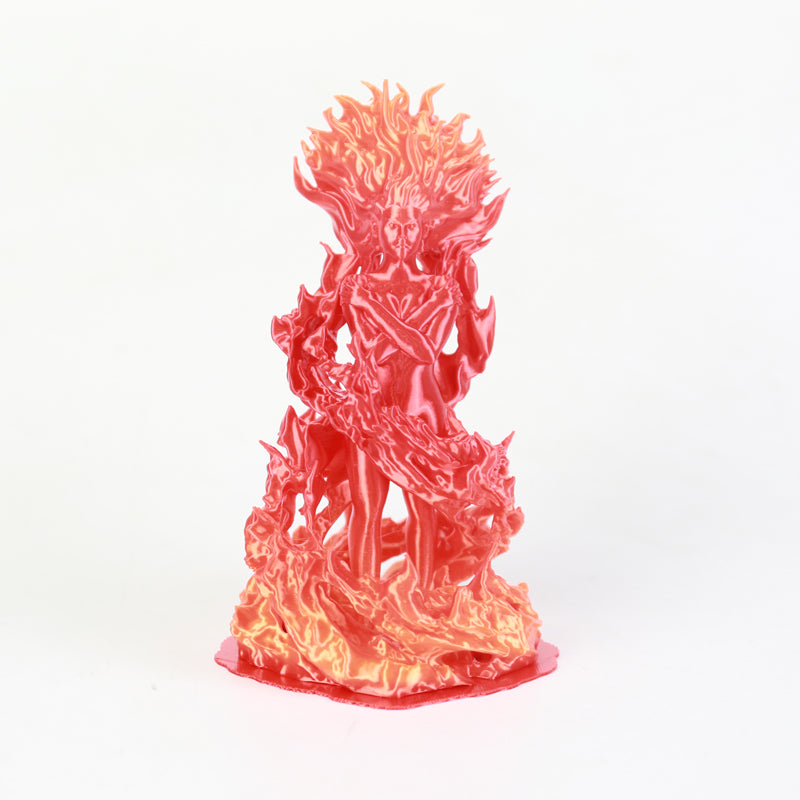 PLA Filament 1.75mm Silk Fire Color