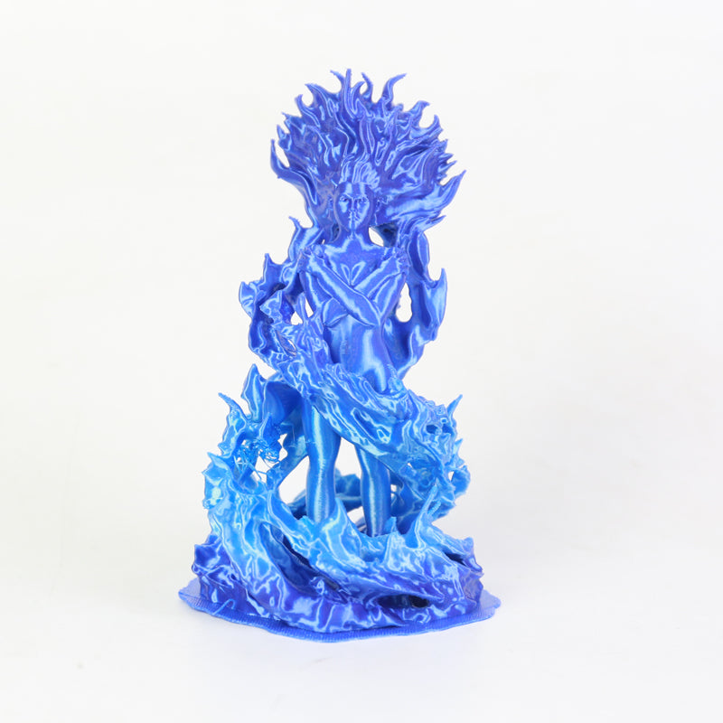 PLA Filament 1.75mm Silk Ice Blue Gardient