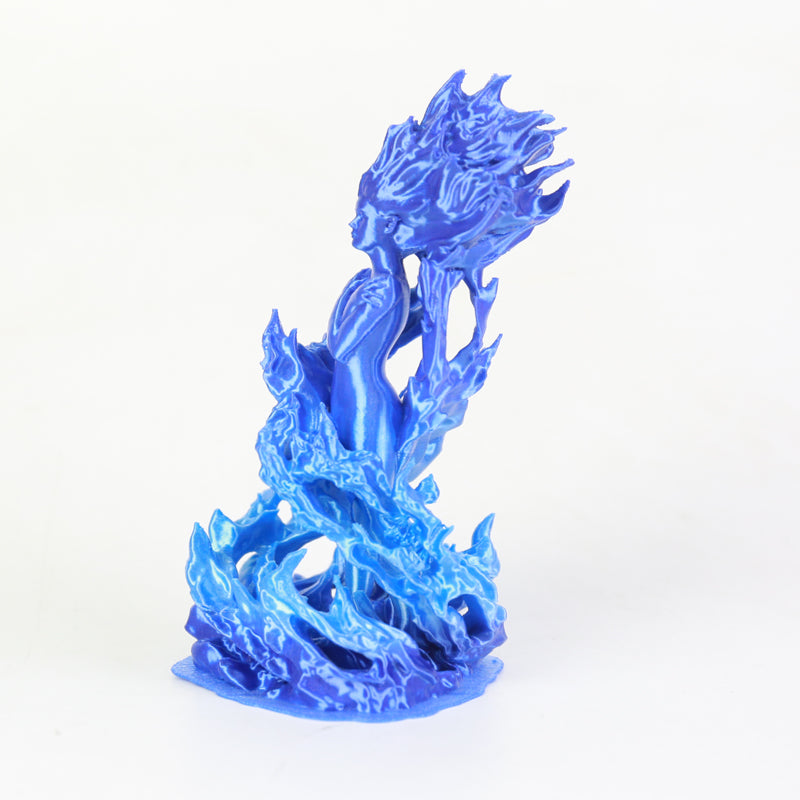 PLA Filament 1.75mm Silk Ice Blue Gardient