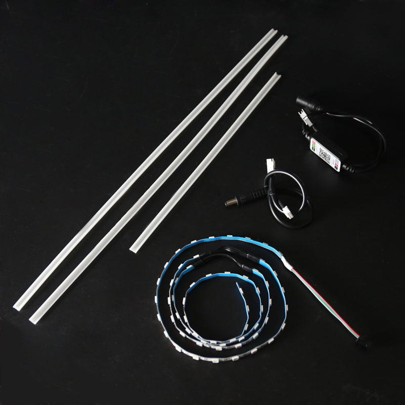 Light Strip LED light for D12 Extruder & X axis & Rainbow