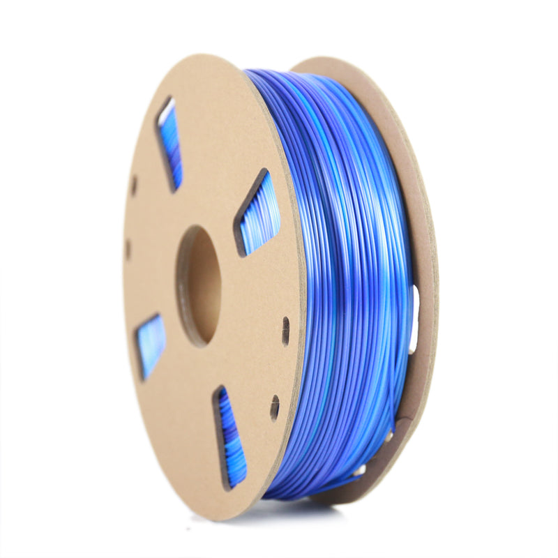 PLA Filament 1.75mm Silk Ice Blue Gardient – WANHAO