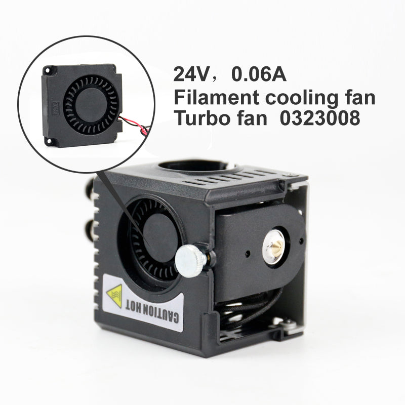 D12 - 230/300/400/500 turbo fan 24V/4010,12cm,filament cooling fan