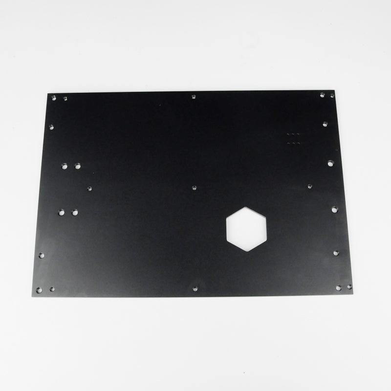 D6 HBP back plate, Z axis securing plate