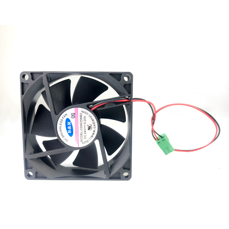 CGR-MINI Cooling Fan 6010, double ball fan 24V line length 30cm