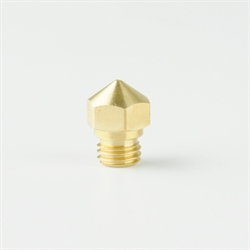 D9/500 MK10 brass nozzle, 0.8mm, Without PTFE tube