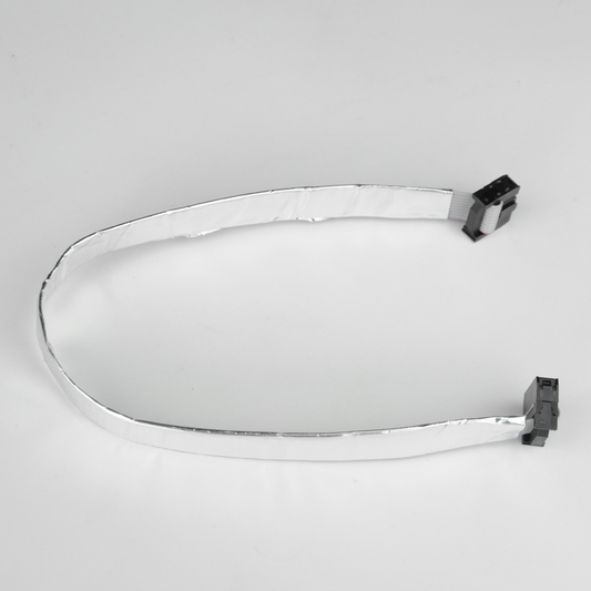 D6- control board ribbon cable, 30cm with aluminum foil