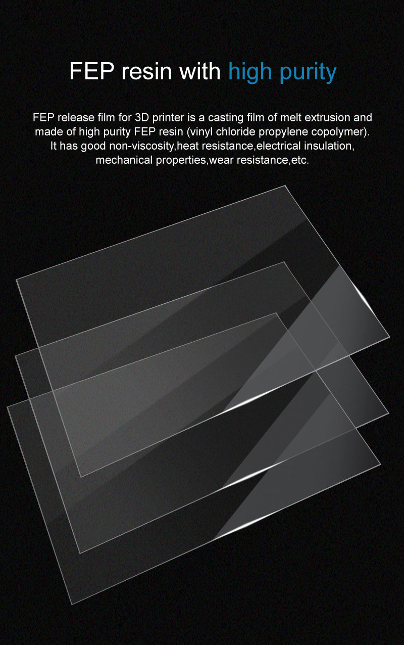 Duplicator D8 FEP Film; CGR FEP FILM; FEP Membrane