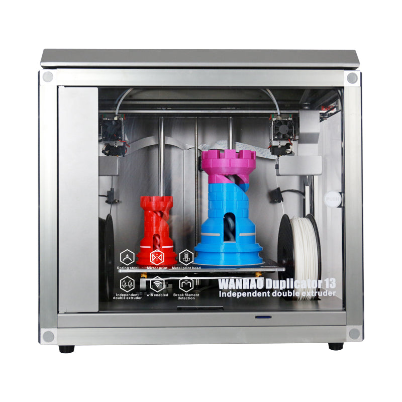 Duplicator 13 D13 Double Extruder 3D Printer