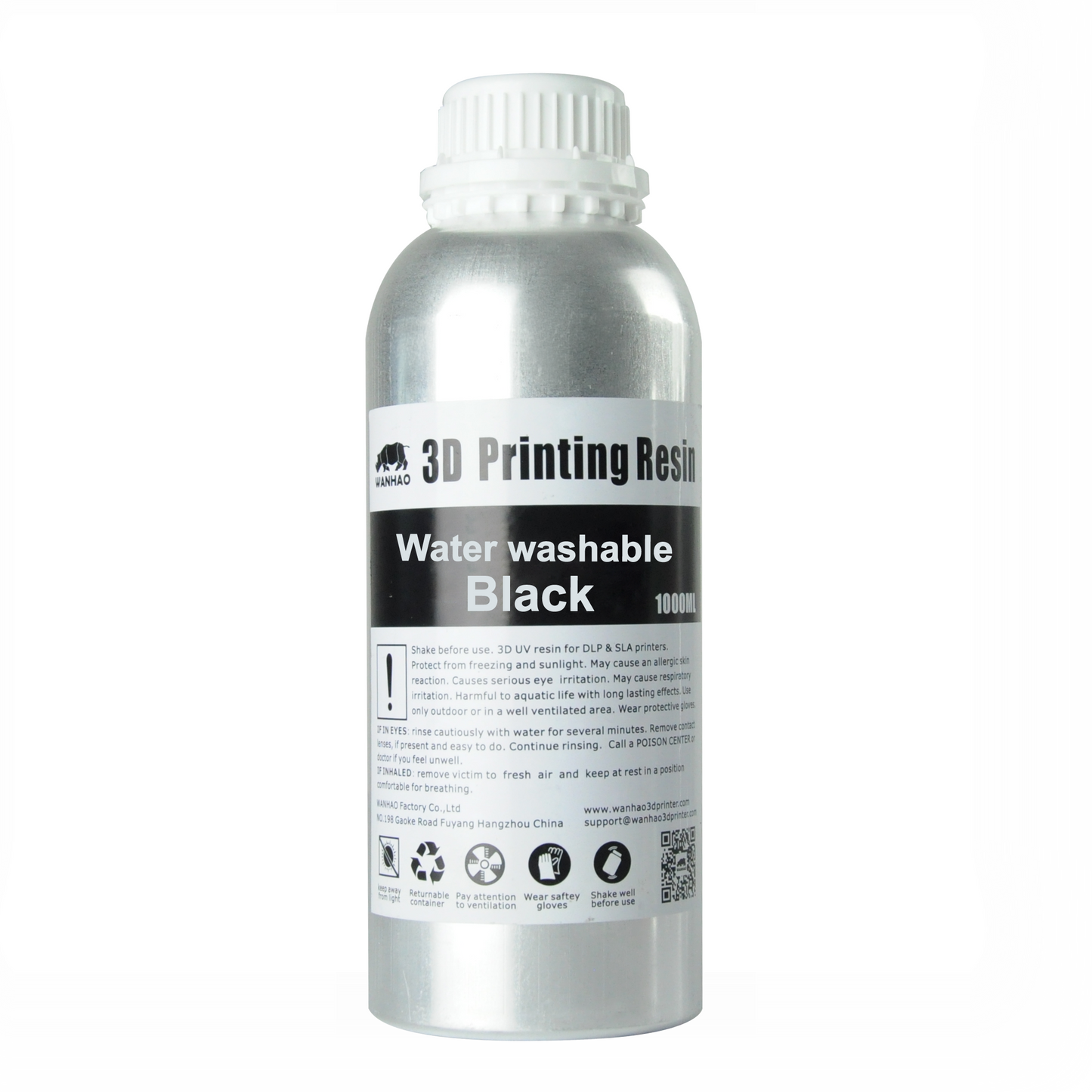 Wanhao Water Washable 3D Printing Resin 250ml