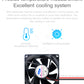 CGR-MINI Cooling Fan 6010, double ball fan 24V line length 30cm