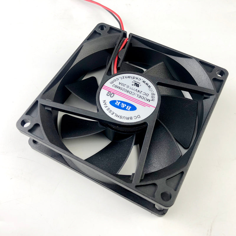 CGR-MINI Cooling Fan 6010, double ball fan 24V line length 30cm