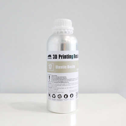 3D Printing Resin High Tenacity Resin, Elastic Resin, Gray Color, 250ml/500ml/1000ml/bottle