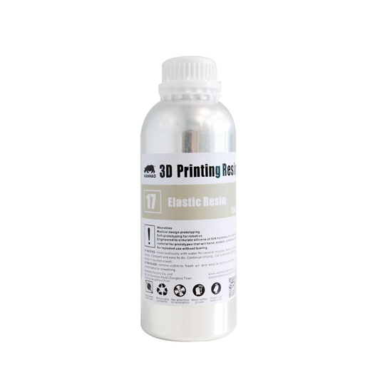 3D Printing Resin High Tenacity Resin, Elastic Resin, Gray Color, 250ml/500ml/1000ml/bottle